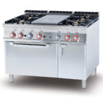 Cocina Modular Placa Y 4 Fuegos Con Horno Mixta Tpf4-912ge Lotus
