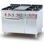 Cocina Modular Placa Y 4 Fuegos Con Horno A Gas Tpf4-912gv Lotus