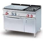 Cocina Modular Placa Con 2 Fuegos Sobre Horno Mixta Tpfv2-712gpev Lotus