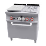 Cocina Modular Placa Con 2 Fuegos Sobre Horno Mixta Tpfv2-78gpe Lotus