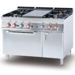 Cocina Modular Placa Y 4 Fuegos Con Horno Mixta Tpfv4-912gev Lotus
