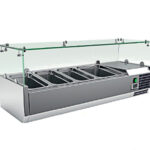 Vitrina De Ingredientes Gn1/3+gn1/2 Vrx1200380fg Clima Hostelería