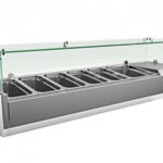 Vitrina De Ingredientes Gn1/3+gn1/2 Vrx1500380fg Clima Hostelería