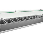 Vitrina De Ingredientes Gn1/3+gn1/2 Vrx1800380fg Clima Hostelería