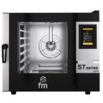Horno Panadería de Gas Digital con Pantalla Táctil de 7" Y con Capacidad para 6 Bandejas de 600x400 STB 606 V7 Fm