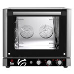 Horno Eléctrico de Panadería con Capacidad para 4 Bandejas de 480x340 o 4 Bandejas Gn 2/3 con Humificador y Grill RX 424 HG Fm