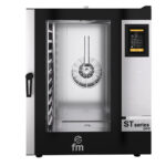 Horno Panadería de Gas Digital con Pantalla Táctil de 7" y con Capacidad para 10 Bandejas de 600x400 STB 610 V7 Fm