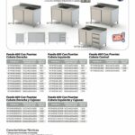 Mesa de Trabajo Acero Inoxidable Mural Con Puertas y Con Cubeta Central 1600x600x850h mm WTW16016CBSD