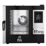 Horno Gastronomía de Gas Digital con Pantalla Táctil de 7" con Capacidad para 7 Bandejas Gn 2/1 STG 72 V7 Fm