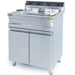 Freidora Eléctrica Con Mueble 14+14 Litros Fe-15+15 Sammic