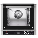 Horno Eléctrico de Panadería con Capacidad para 4 Bandejas de 430x340 o 4 Bandejas Gn 2/3 y Panel Digital RXD 384 Fm