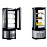 Vitrina Expositora Refrigerada Sobremesa con 4 Caras de Cristal XC105R Clima Hostelería