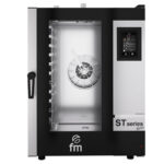 Horno Gastronomía de Gas Digital con Pantalla Táctil de 7" con Capacidad para 11 Bandejas Gn 2/1 STG 112 V7 Fm