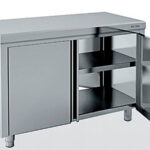 Mueble Neutro Con Puertas Batientes Pasante Gama 700 Mnbp70-c Eratos