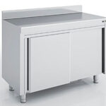 Mueble Neutro Con Puertas Correderas Y Encimera Mural Gama 600 Mnc60-m Eratos