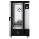 Horno de Panadería de Gas Digital con Pantalla Táctil de 7" con Carro para 16 Bandejas de 600x400 STB 616 V7 T Fm