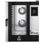 Horno Gastronomía Eléctrico Digital con Pantalla Táctil de 7" y Capacidad para 11 Bandejas Gn 1/1 STG 111 V7 Fm