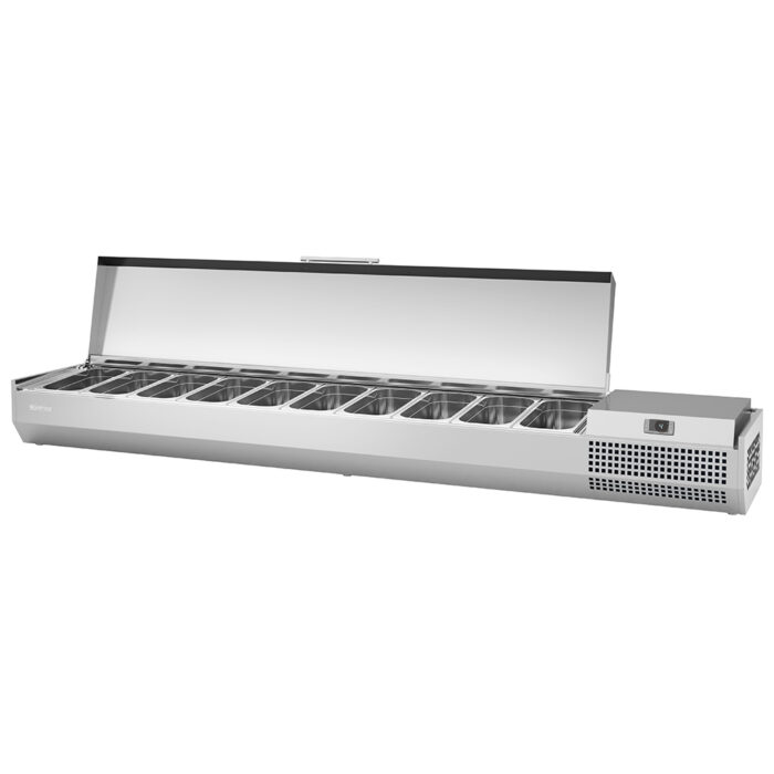 Vitrina Refrigerada para Ensaladas, Ingredientes, Pizza y Sandwiches VIP 1490 1/3 T Infrico - Imagen 1