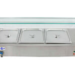 Vitrina Caliente Baño María Vi-3 Gn 1/2 Irimar