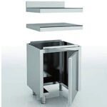 Mueble Neutro Desperdicios Sin Estante Gama 600 Mnse60 Eratos