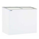 Congelador Horizontal 2 Puertas Correderas de Cristal 191 Litros 719x629x892 Mm NLFG-195 Edenox