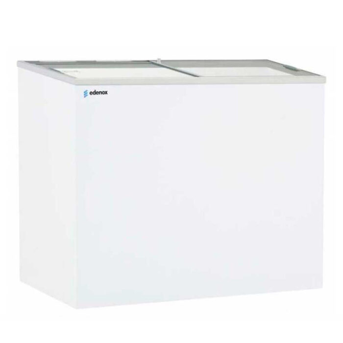 Congelador Horizontal 2 Puertas Correderas de Cristal 191 Litros 719x629x892 Mm NLFG-195 Edenox - Imagen 1