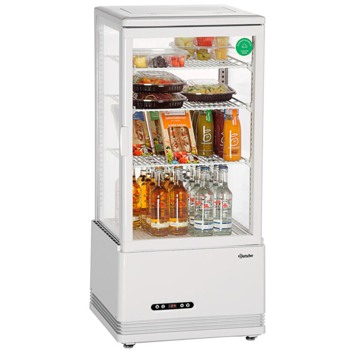 Armario Expositor Refrigerado 78 Litros 1 Puerta de Cristal 450x405x1030h mm 700878G Bartscher - Imagen 1