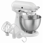 Amasadora KitchenAid Classic Color Blanco 4,28 Litros 10 Velocidades 358x221x353h mm A150067 Bartscher
