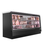 Vitrina Cerrada Refrigerada 3 Puertas Opacas Trasera Cristal Recto 2 Estantes Color Negro 710 Litros 2011x740x1060h mm VC 2010 B INFRICO