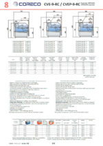 Vitrina Expositora Refrigeradora con Reserva Cristal Recto Evaporador Ventilado SERIE CVE-9-RC - 2465x960x1235h mm CVE-9-25-RC-TF CORECO - Imagen 3