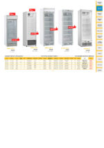 Armario Expositor Refrigerado 1 Puerta de Cristal 5 Estantes 382 Litros 600x655x1950h mm KEKG 390-C Horekus - Imagen 2
