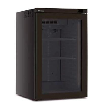 Armario Expositor Refrigerado Vertical Premium 1 Puerta de Cristal 2 Estantes 125 Litros 595x645x840h mm KICOOL30G -B Horekus