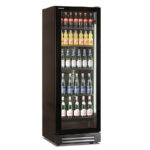 Armario Expositor Refrigerado Vertical Premium 1 Puerta de Cristal 5 Estantes 274 Litros 600x651x1861h mm KICOOL 401G -SZ-B Horekus
