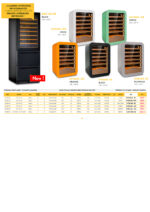 Armario Expositor Refrigerado para Vinos 1 Puerta de Cristal 121 Litros 36 Botellas 5 Estantes 540x550x830h mm KVINUM - GR Horekus - Imagen 2