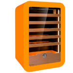 Armario Expositor Refrigerado para Vinos 1 Puerta de Cristal 121 Litros 36 Botellas 5 Estantes 540x550x830h mm KVINUM - OR Horekus