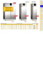 Armario de Congelación Vertical 2 Puertas Opacas 6 Estantes 1152 Litros 1340x875x2090h mm KAXF1520-N Horekus - Imagen 2