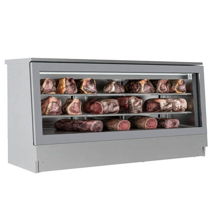 Vitrina de Maduración de Carnes "Dry Aging" en Acero Inoxidable con 3 Estantes 710 Litros VC 2010 MDA Infrico