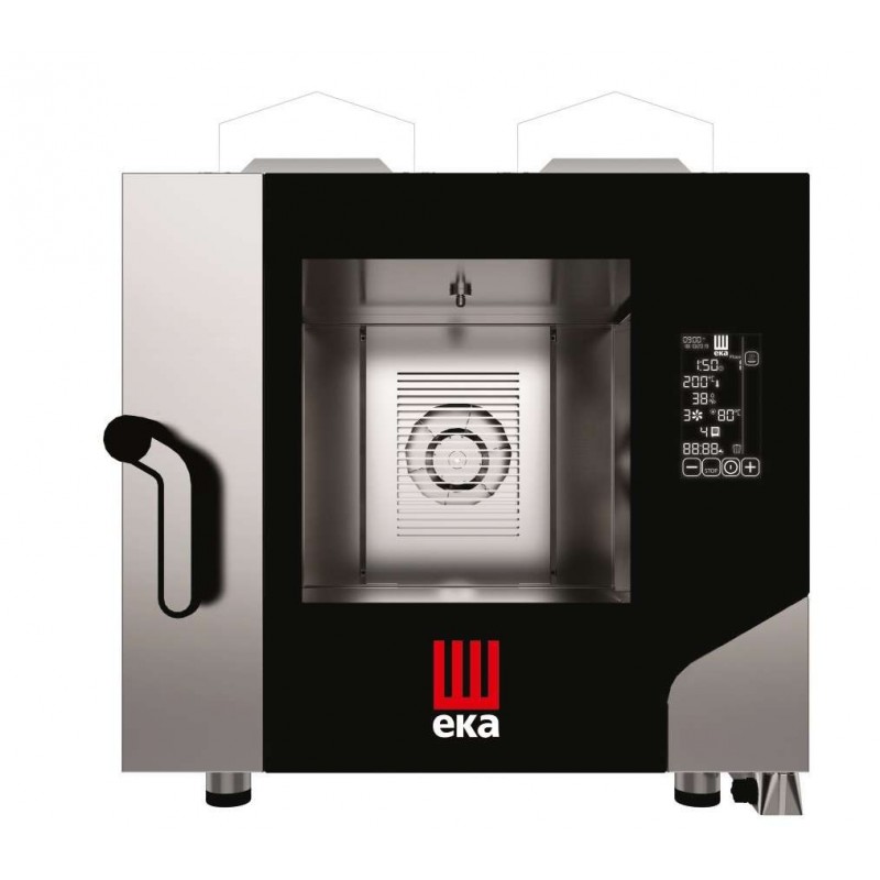 horno-a-gas-conveccion-millenial-black-mask-gastronomia-5-bandejas-gn1-1-mkf511gbm-linea-padova Horno a Gas de Convección Millennial Black Mask Gas - Pastelería / Panadería MKF 511 GBM Clima Hostelería - Imagen 1