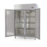 Armario de Congelación Vertical 2 Puertas Opacas 6 Estantes GN 2/1 - 1404 Litros Gama SNACK 1350x850x2130h mm AGA2-140-N Horekus