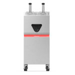Freidora Super Rápida Eléctrica con Grifo de Vaciado 15/18 Litros 2 Cestas Modular Gama Core 400x600x900h mm C400T Valentine