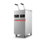 Freidora Super Rápida Eléctrica con Grifo de Vaciado 2x 7/8 Litros 2 Cestas Modular Gama Core 400x600x900h mm CS2200 Valentine