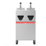 Freidora Super Rápida Eléctrica con Grifo de Vaciado 2 x 9/10 Litros 2 Cestas Modular Gama Core 500x600x900h mm C2525T Valentine