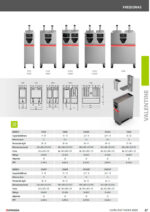 Freidora Super Rápida Eléctrica con Grifo de Vaciado 15/18 Litros 2 Cestas Modular Gama Core 400x600x900h mm CS400T Valentine - Imagen 2