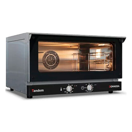 Horno Eléctrico de Convención 3 Bandejas 600 x 400 - 820x790x475h mm Tandem3Plus ROMAGSA