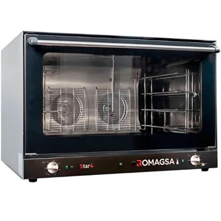 Horno Eléctrico de Convención 4 Bandejas 600 x 400 - 834x740x575h mm Star4 ROMAGSA