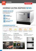Horno Microondas Ultra Rápido 50 Hz 10 Litros 474x565x412h mm SCV3 PANASONIC - Imagen 3