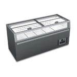 Isla Mixta Refrigeración y Congelación 2 Puertas de Cristal 745 Litros 1450x850x870h mm KMANHATTAN 14 Horekus
