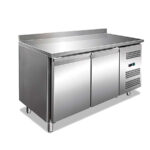 Mesa Refrigerada Acero Inoxidable 2 Puertas Opacas 282 Litros 1360x700x960h mm KBJ14-70 Horekus