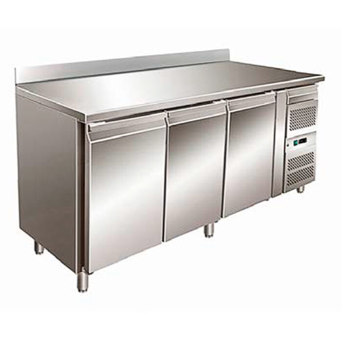 Mesa Refrigerada Acero Inoxidable 3 Puertas Opacas 543 Litros 2005x600x1020h mm FRE200E Horekus - Imagen 1