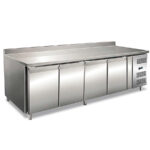 Mesa Refrigerada Acero Inoxidable 4 Puertas Opacas 474 Litros 2230x600x960h mm KBJ23-60 Horekus